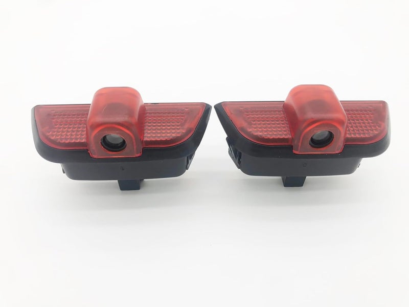 LOUEI 2pc Car Door LED Logo Projector Lights, Welcome Shadow Lamp, Automotive Step Light Compatible with 2008-2013 W204 C180 C200 C250 C300 C350 auto (W204) - Image 1